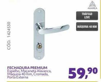 Telhanorte Fechadura Premium oferta