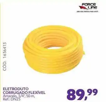 Telhanorte Force Line Eletroduto Corrugado Flexível oferta