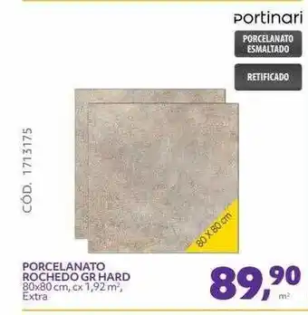 Porcelanato Rochedo Gr Hard Portinari