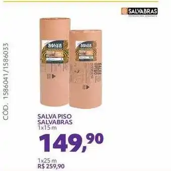 Telhanorte Salva Piso Salvabras oferta