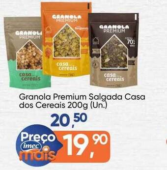 Granola Premium Salgada Casa Dos Cereais