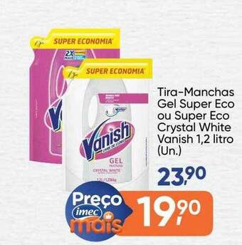 Imec Supermercados Tira-manchas Gel Super Eco Ou Super Eco Crystal White Vanish oferta