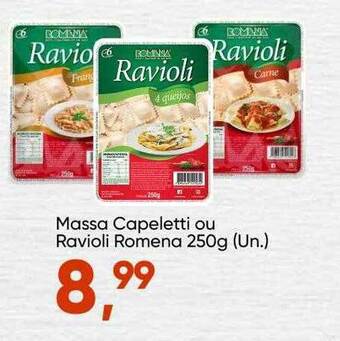 Imec Supermercados Massa Capeletti Ou Ravioli Romena oferta