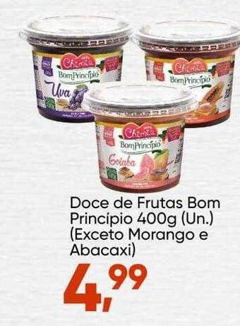 Doce De Frutas Bom Princípio