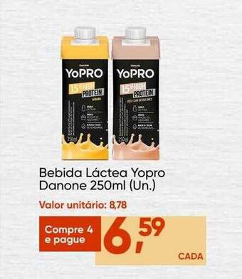 Bebida Láctea Yopro Danone
