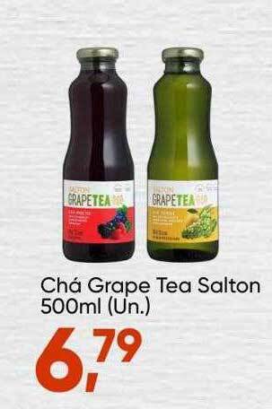 Imec Supermercados Chá Grape Tea Salton oferta