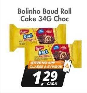 Bolinho Baud Roll Cake Choc