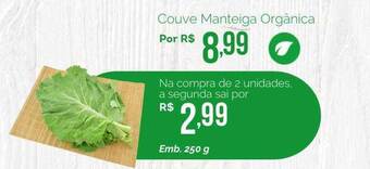 Oba Hortifruti Couve Manteiga Orgânica oferta