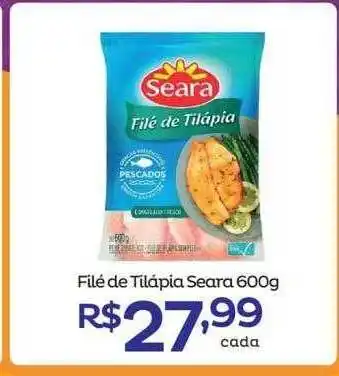 Super Lagoa Filé De Tilápia Seara oferta