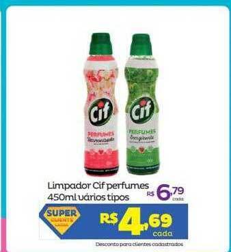 Super Lagoa Limpador Cif Perfumes Varios Tipos oferta