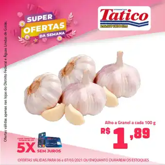 Alho A Granel 100g