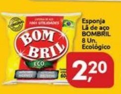 Supermercados Nori Esponja La de aco Bombril 8 un Ecologico oferta