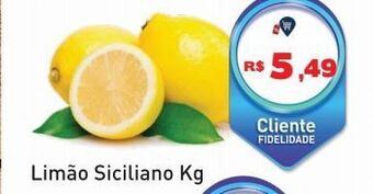 Tonin Superatacado Limão siciliano kg oferta