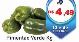Tonin Superatacado Pimentão verde kg oferta
