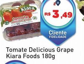 Tonin Superatacado Tomate delicious grape kiara foods 180g oferta