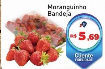 Moranguinho bandeja