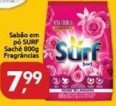 Supermercados Nori Sabao em Po Surf Sache 800g fragrancias oferta