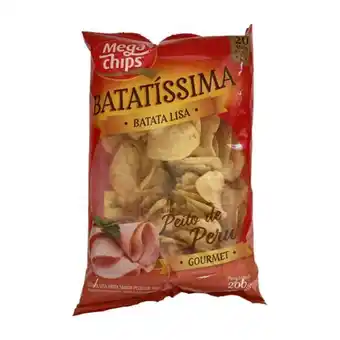 Batata chips mega chips 200g peito peru
