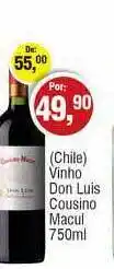 Royal Supermercados (chile) Vinho Don Luis Cousino Macul 750ml oferta