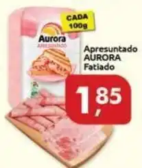 Supermercados Nori Apresuntado Aurora fatiado 100g oferta