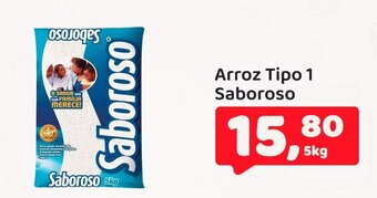 Mineirão Atacarejo Arroz tipo 1 Saboroso 5kg oferta
