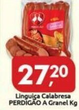 Supermercados Nori Linguica Calabresa Perdigao a granel 1kg oferta