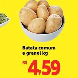 Mini Extra Batata comum oferta
