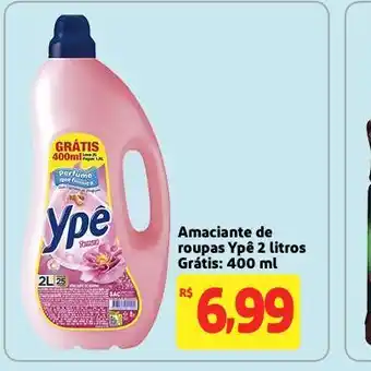 Mercado Extra Amaciante de ro upas YpÊ oferta