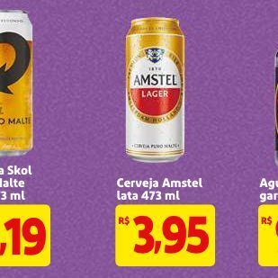 Mercado Extra Cerveja Amstel oferta