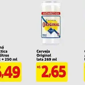 Mercado Extra Cerveja Original lata oferta