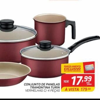 GBarbosa Conjunto de panelas tramontina Turin oferta