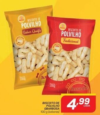 GBarbosa Biscoito de polvilho gbarbosa oferta