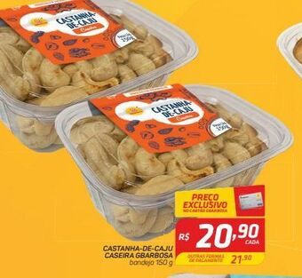 GBarbosa Castanha-de-caju caseira gbarbosa oferta