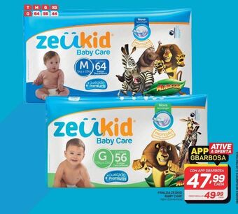 GBarbosa Fralda zeükid baby care oferta
