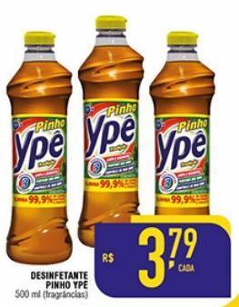 Mercantil Rodrigues Desinfetante pinho ypê 500ml oferta