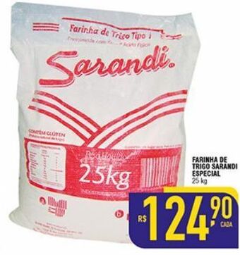 Mercantil Rodrigues Farinha de trigo sarandi especial 25 kg oferta