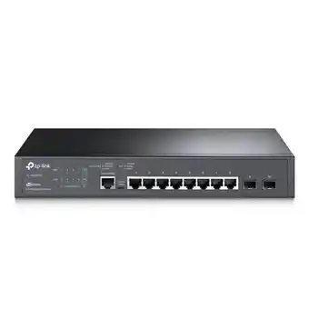 Fujioka Switch tp-link gerenciável l2+ gigabit 8 portas + 2 slots sfp jetstream - tl-sg3210(un) | cinza oferta