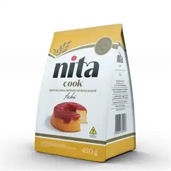 Nagumo Mistura para bolo cook fubá nita 450g oferta