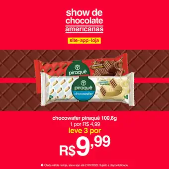 Chocowafer Piraque 100.8g