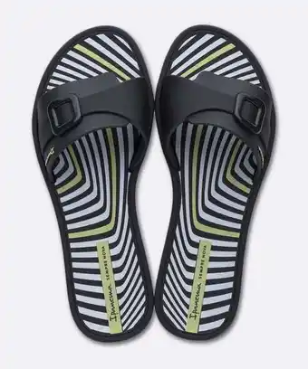 Chinelo ipanema slide feminino clip print