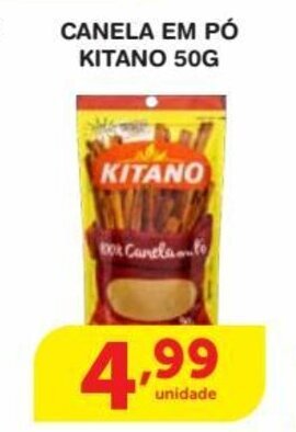 Canela em po Kitano 50g