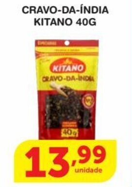 Roldão Cravo-Da- India Kitano 40g oferta