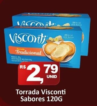 Rede Krill Torrada Visconti sabores 120g oferta