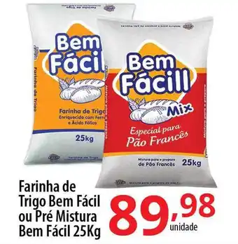 Akki Atacadista Farinha De Trigo Bem Fácil Ou Pré Mistura Bem Fácil oferta