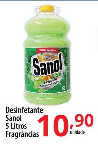 Akki Atacadista Desinfetante Sanol Fragrâncias oferta