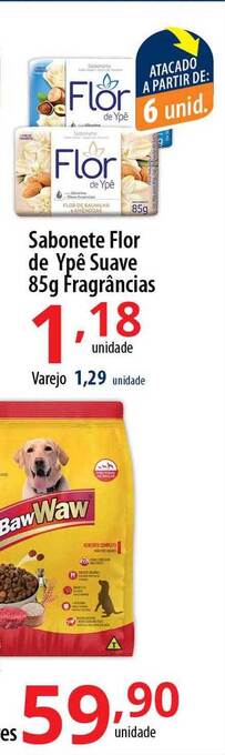 Akki Atacadista Sabonete Flor De Ypê Suave Fragrâncias oferta