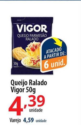Akki Atacadista Queijo Ralado Vigor oferta