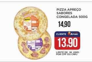 Apoio Mineiro Pizza Apreço Sabores Congelada oferta