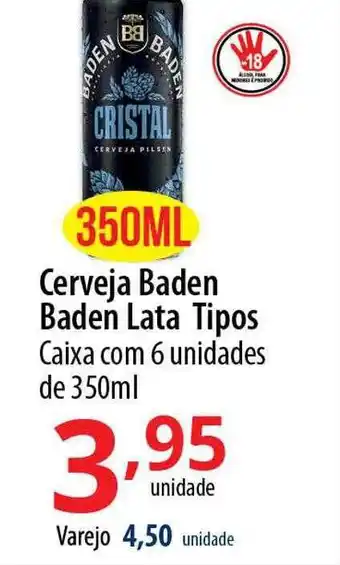 Cerveja Baden Baden Lata Tipos