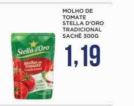 Apoio Mineiro Molho De Tomate Stella D'oro Tradicional Sachê oferta
